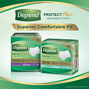 Depend Protect Plus Absorbent Pant - free sample from New York City