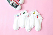 Women short socks with colorful fruit from Lagos