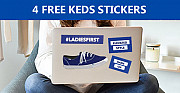 4 Free Keds Stickers from New York City