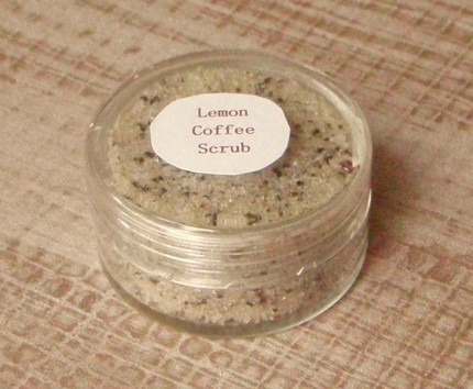 Free Lemon Coffee Body Scrub Sample Ottawa - photo 1
