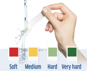 Free water hardness test strip from Edinburgh