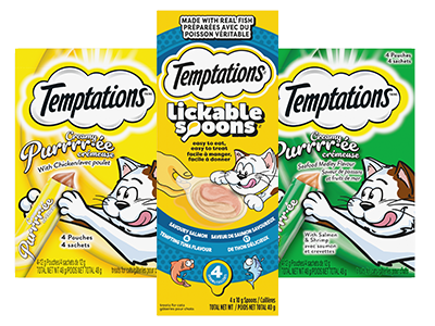 Free TEMPTATIONS Cat Treat Samples Гамильтон - изображение 1