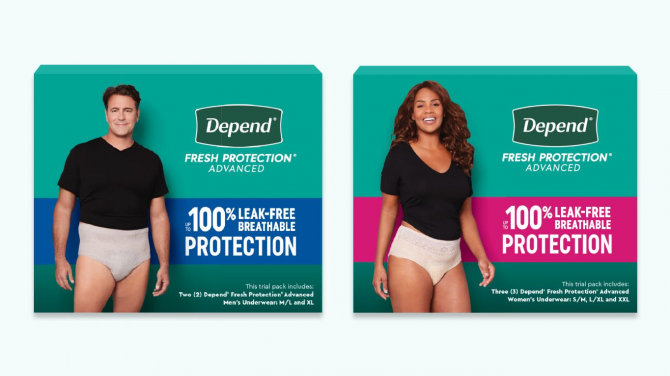 Free Depend Fresh Protection Advanced Trial Kit for Women or Men Финикс - зображення 1